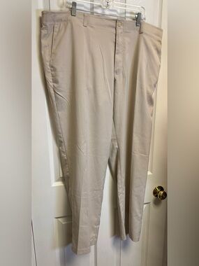 PGA Tour Men's Pants • Tan • Classic • Golf • Casual • Performance Stretch • NWT